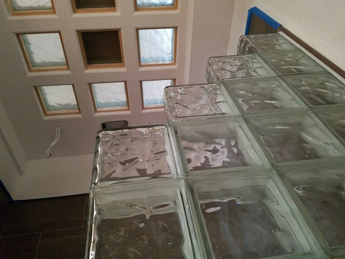 Bathroom Glass Block Security Glass Block