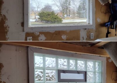Before And After Glass Block Supplier Milwaukee Wi Week 2 April 2023 00008