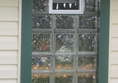 Glass Block Supplier Milwaukee Gallery Residential Garage 3